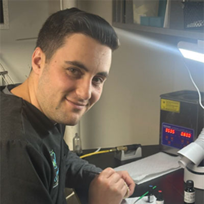 Zach Bannett, Lab Technician